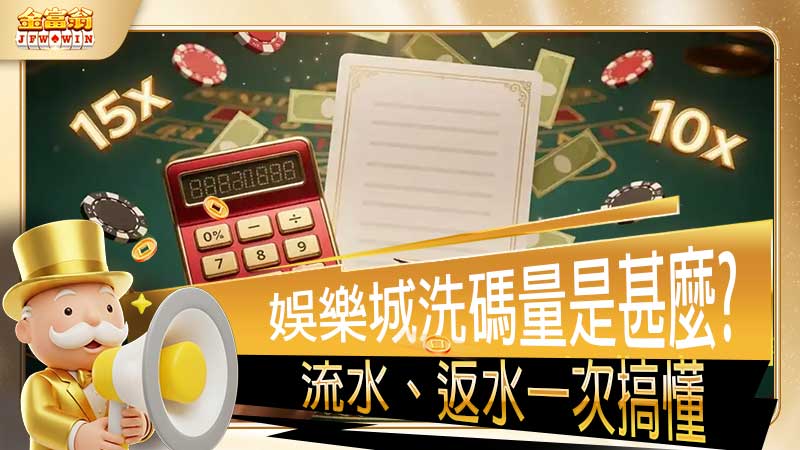 洗碼量流水返水是甚麼