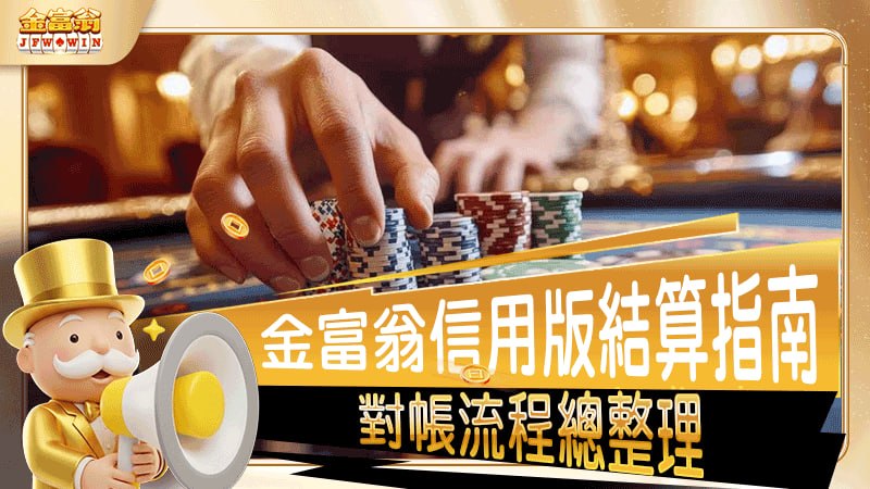 金富翁信用版結算入門指南 | 對帳流程總整理