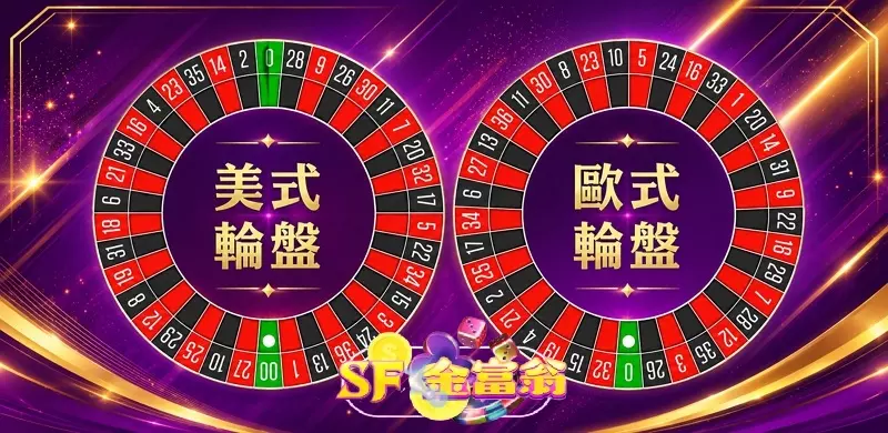 線上輪盤 -歐式美式